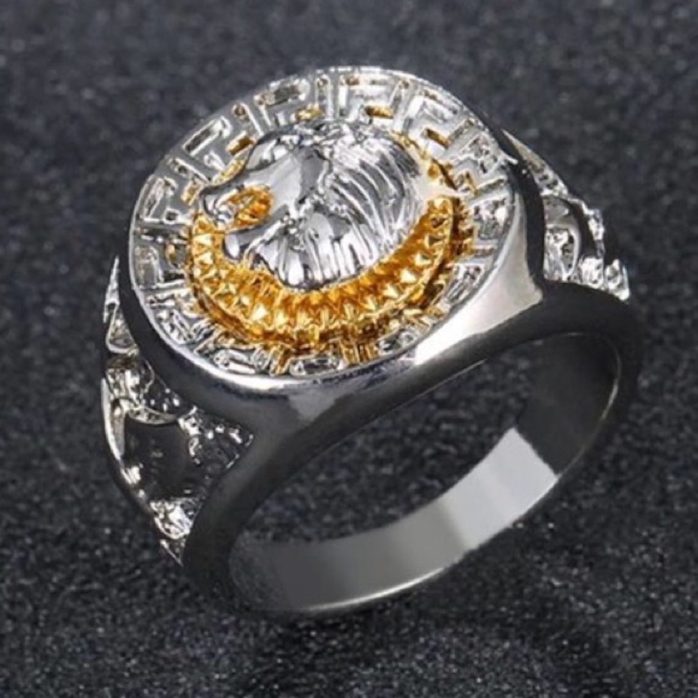 14k white gold filled men’s size 11 ring